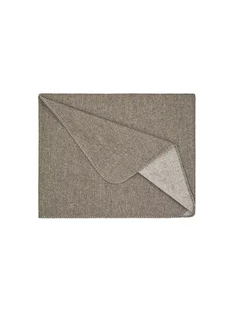 STEINER 1888 | Wolldecke 150x190cm SARAH Gruen | beige